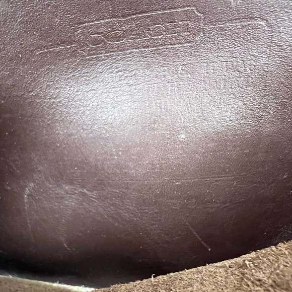 Coach Brown Leather Carnival Bag - Picture 6 of 6